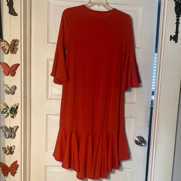 LuLaRoe Red High Low Dress - Picture 4 of 4